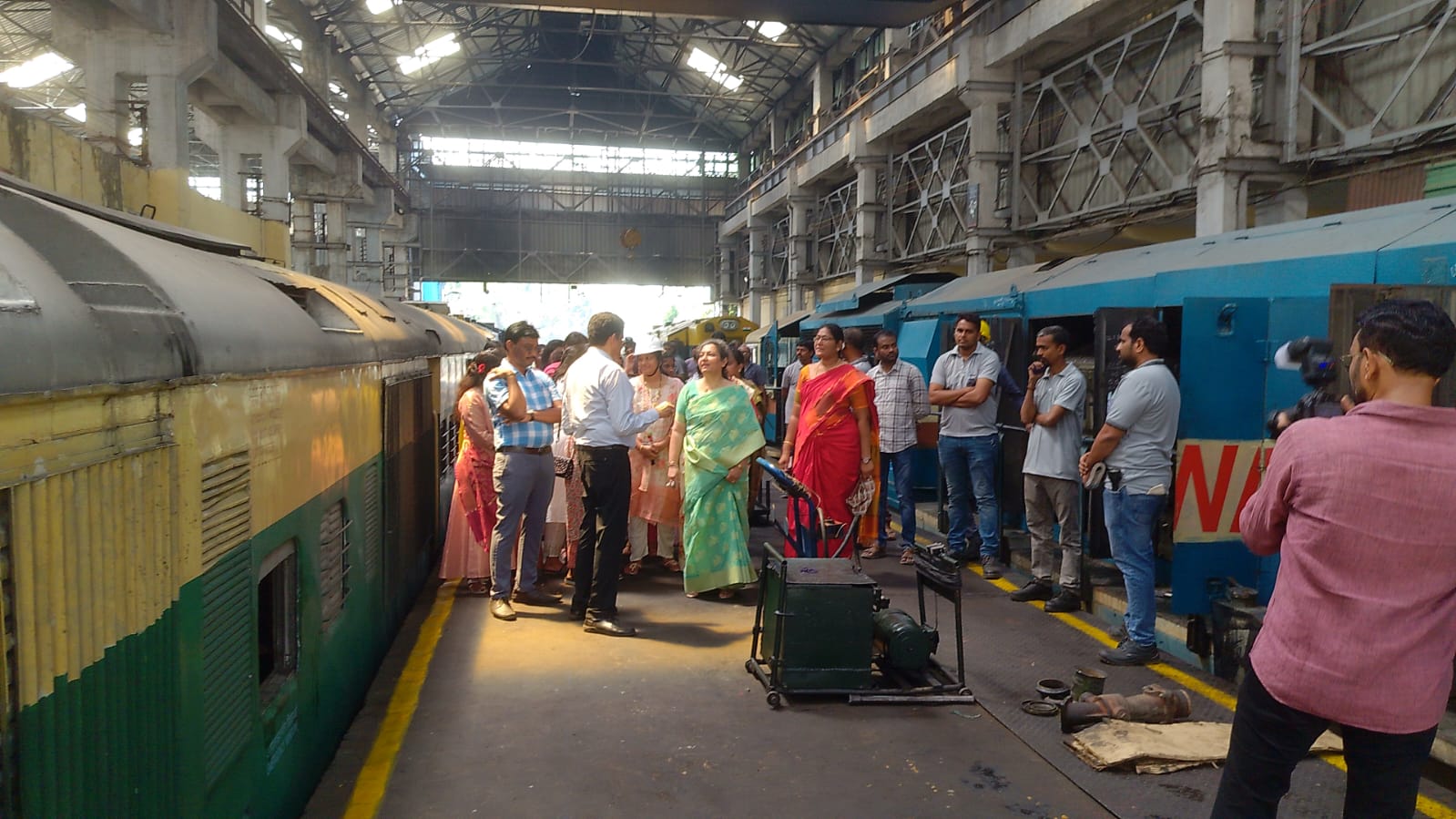 Women Employees Honoured at Diesel Loco Shed on International Women’s Day