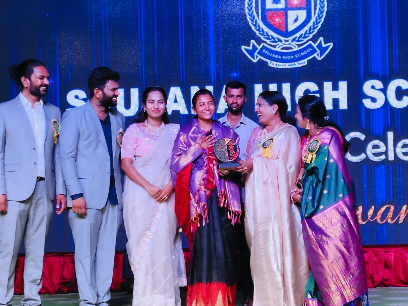Discipline is the foundation for a student's future: Rajita Parameshwar Reddy. Corporator Rajita Parameshwar Reddy.