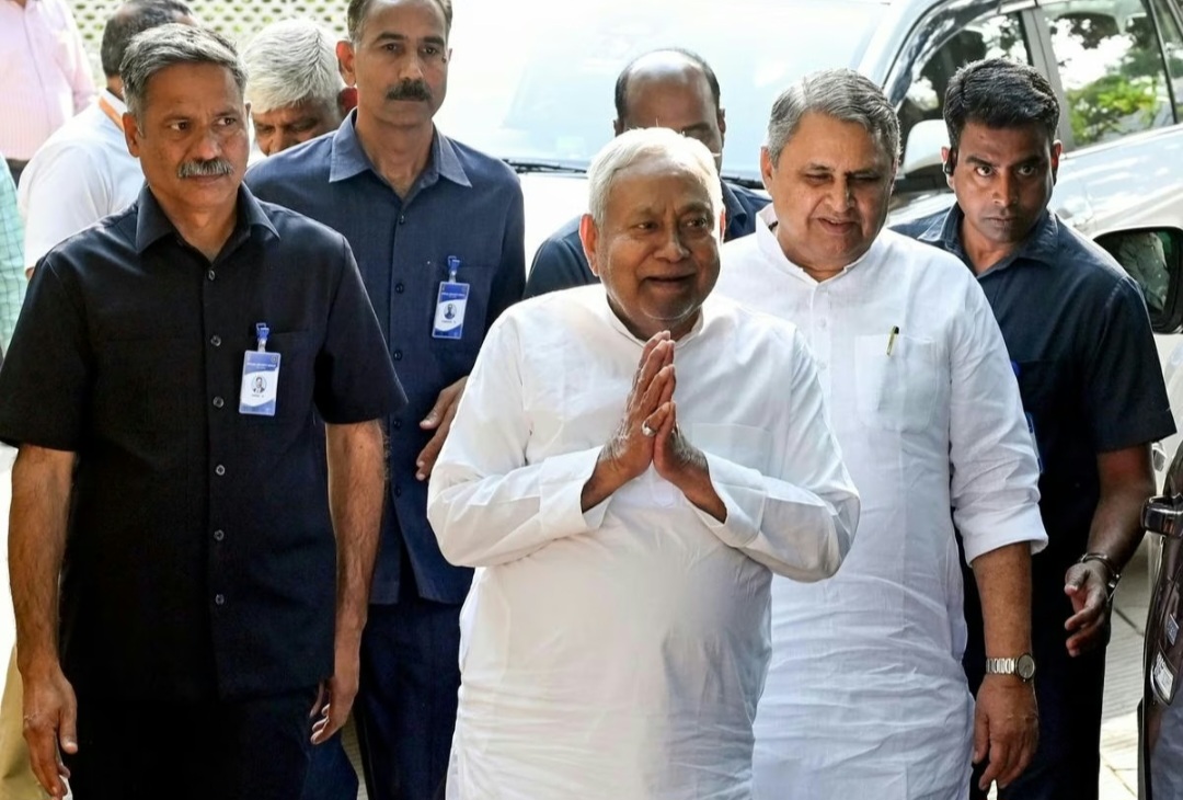 Nitish Kumar Takes Oath as Rajya Sabha MP | Veteran Leader Returns to Parliament