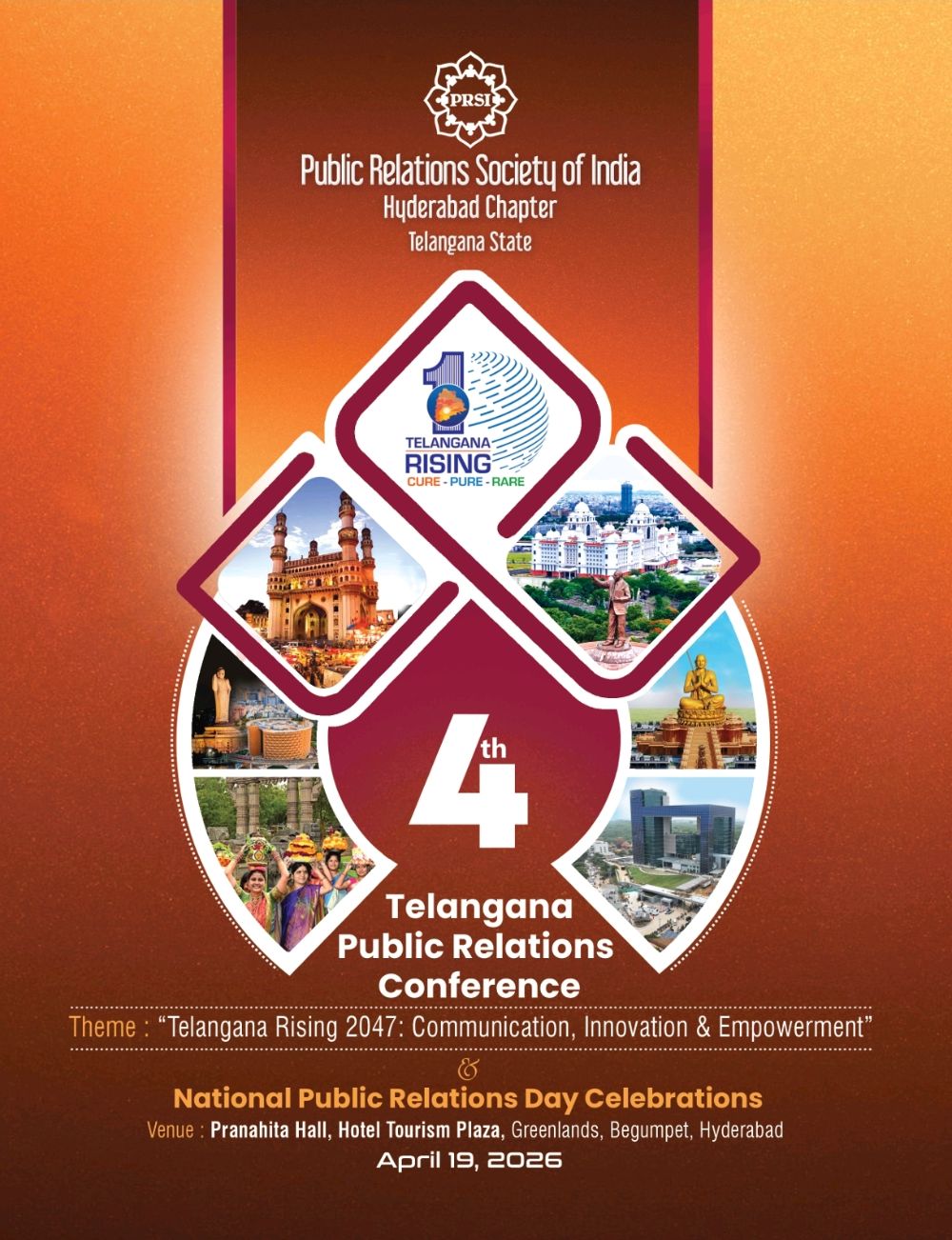 Hyderabad to Host Telangana Public Relations Conference on April 19