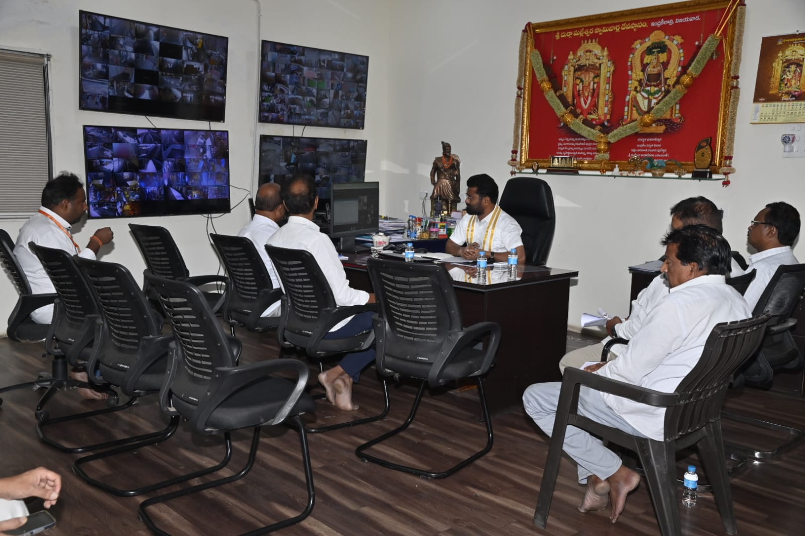 The Endowments Department focuses on improving temple services with the aim of enhancing devotee satisfaction.