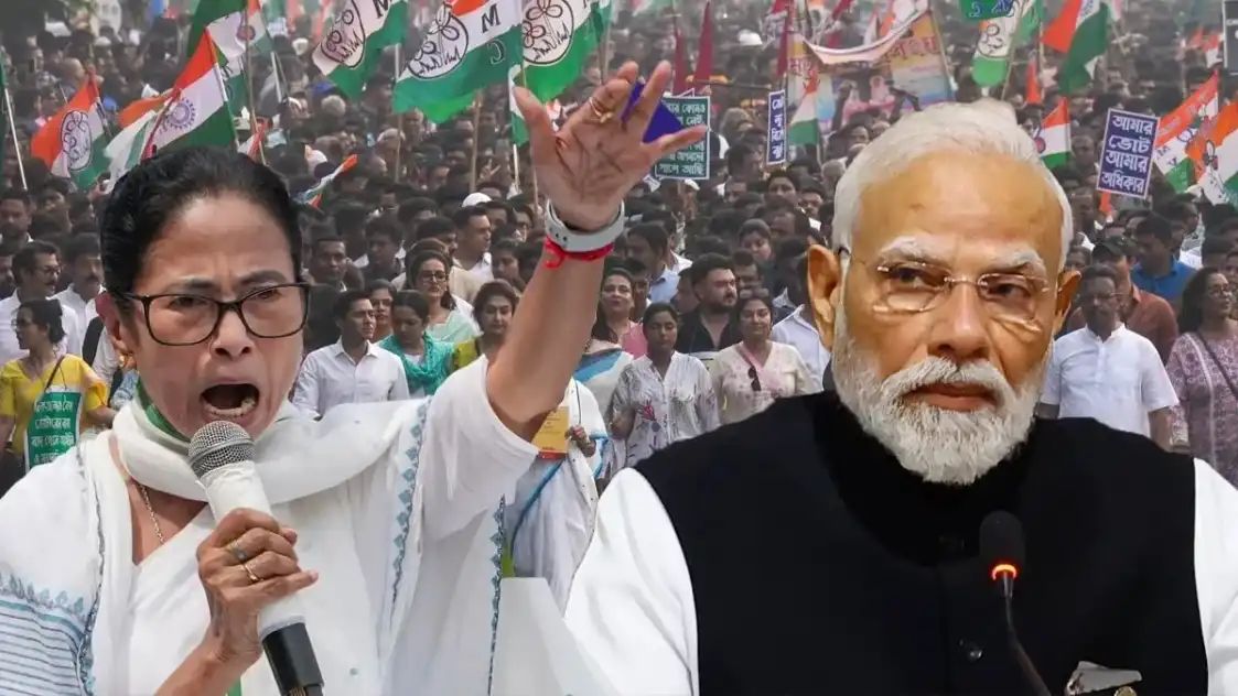 🔥 Bengal Battle Heats Up: TMC vs BJP Turns Into High-Stakes Political War