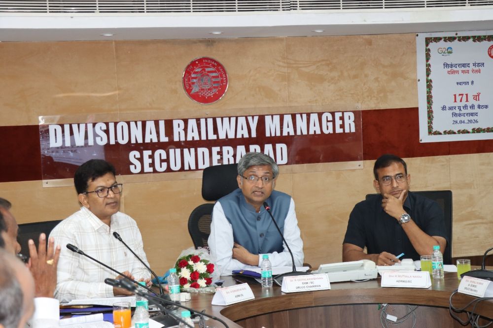 Secunderabad Division Holds 171st DRUCC Meeting; Focus on Passenger Amenities and Development Works