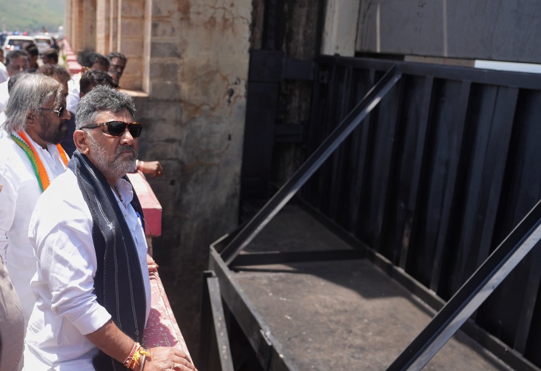 Tungabhadra Dam Upgrade Secures Lifeline for Farmers: DK Shivakumar
