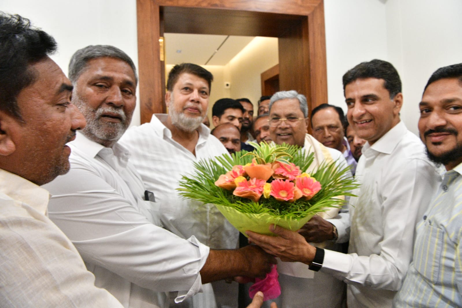 CONGRESS STORMS DAVANAGERE SOUTH BYPOLL — CM Siddaramaiah HAILS GRASSROOTS FORCE