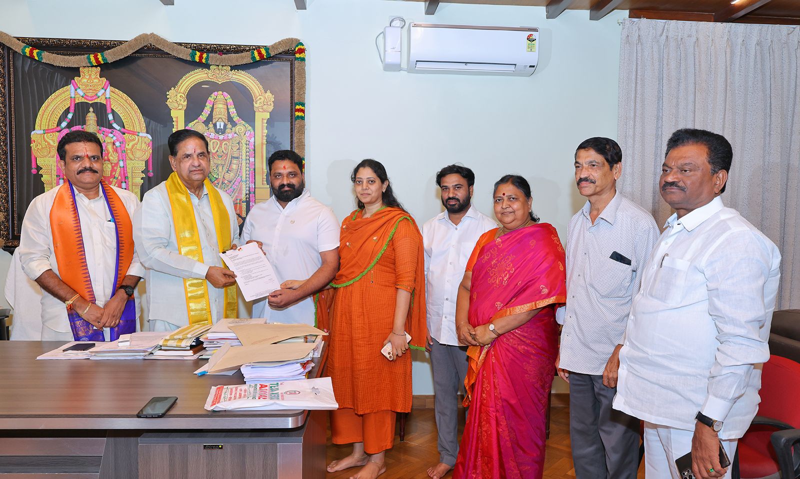2.50 Crore Donation to TTD SV Pranadanam Trust