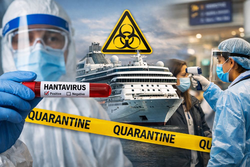 🌍 GLOBAL HEALTH ALERT: 5 Countries Step Up Monitoring as Hantavirus Cases Under Watch on Cruise Ship