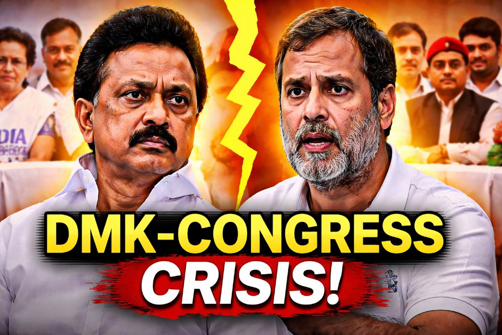 DMK-Congress Alliance Cracks Deepen: Is the INDIA Bloc Heading for a Bigger Political Storm?