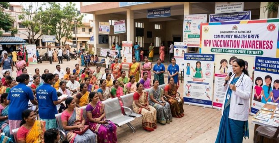 Karnataka Leads Preventive Healthcare Push: Over 2 Lakh Adolescent Girls Receive HPV Vaccine