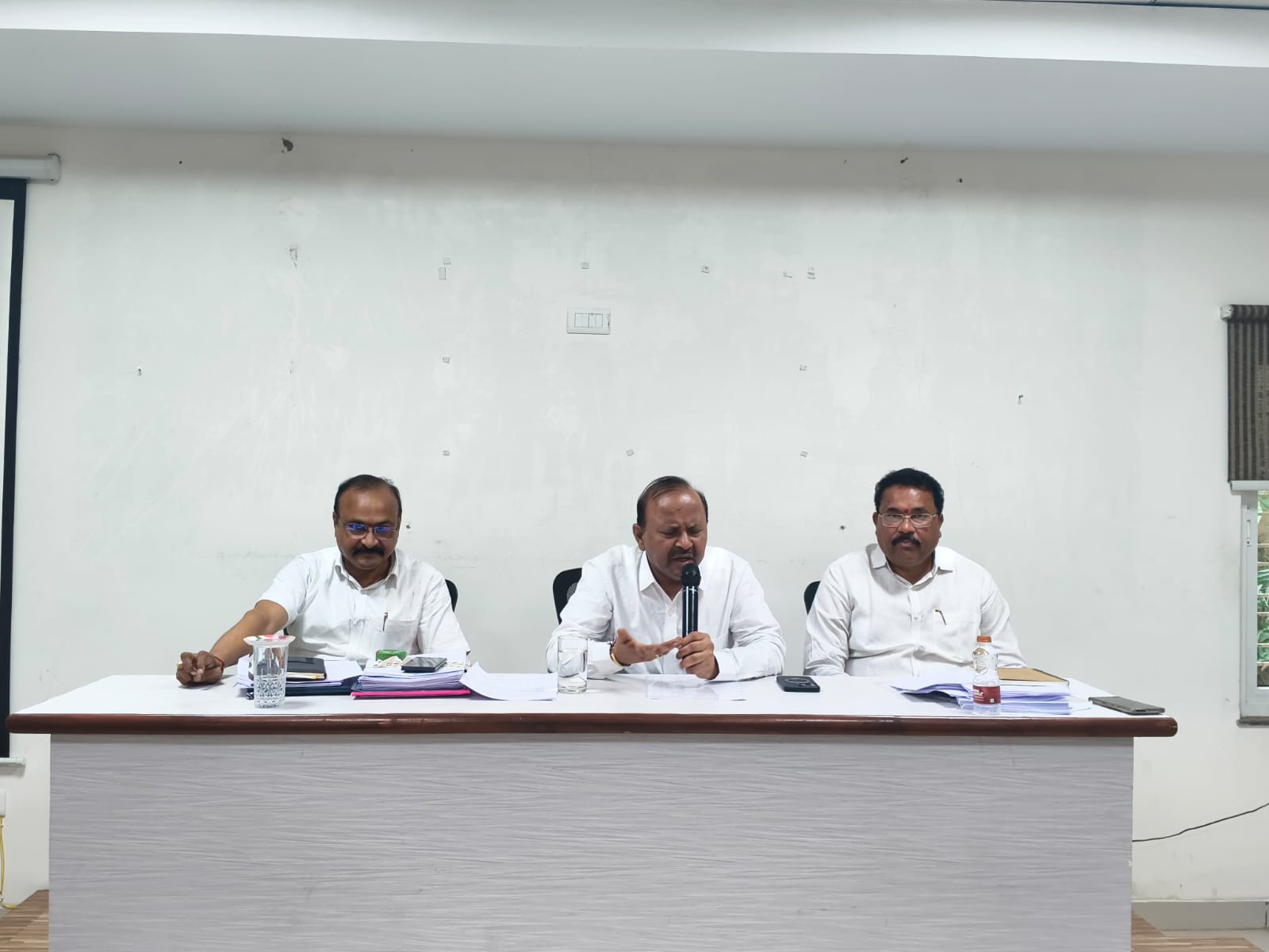Andhra Pradesh State Endowments Department Review Meeting: Emphasis on Digital Services in Temples and Green Initiatives.