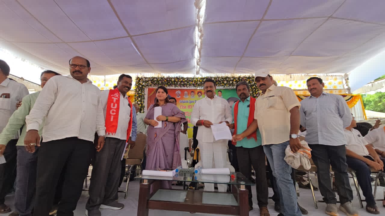 The goal is to find a permanent solution to the issues related to the barren lands: Collector Rajakumari.