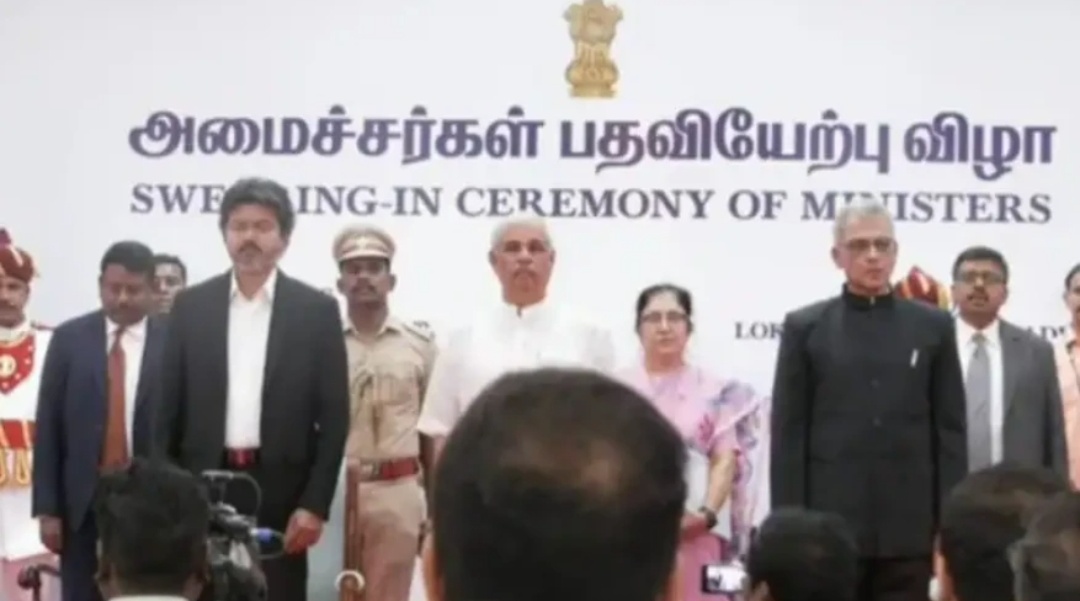 Tamil Nadu Cabinet Expansion: CM Vijay inducts 23 new MLAs, reshuffles key portfolios