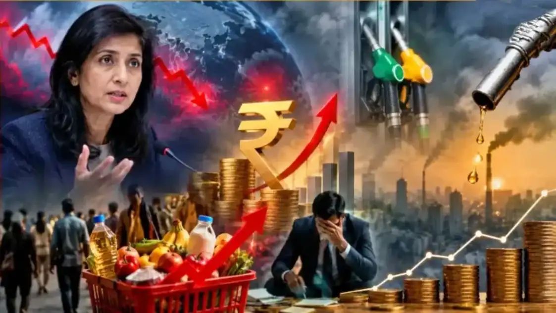 India Faces “Triple Danger” as Global Oil Crisis Deepens: Geeta Gopinath Warns of Inflation Shock