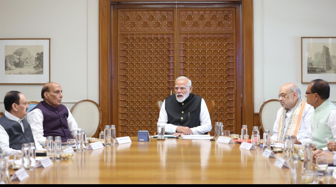 Modi Chairs Key Ministers’ Meet, Pushes ‘Public Welfare First’ Agenda