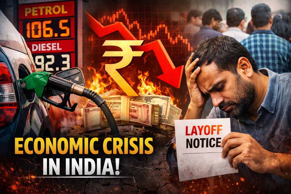 Fuel Price Shock, Falling Rupee Push India Towards Economic Crisis; Middle Class Faces Severe Pressure
