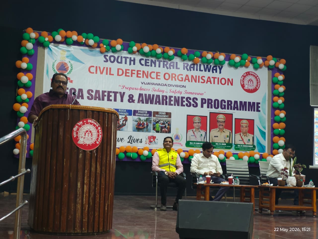 Vijayawada Division Conducts Mega Safety Awareness Campaign at 19 Railway Stations