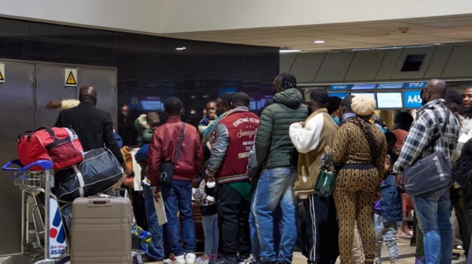 First Ghanaians evacuated from South Africa over immigration protests land in Accra