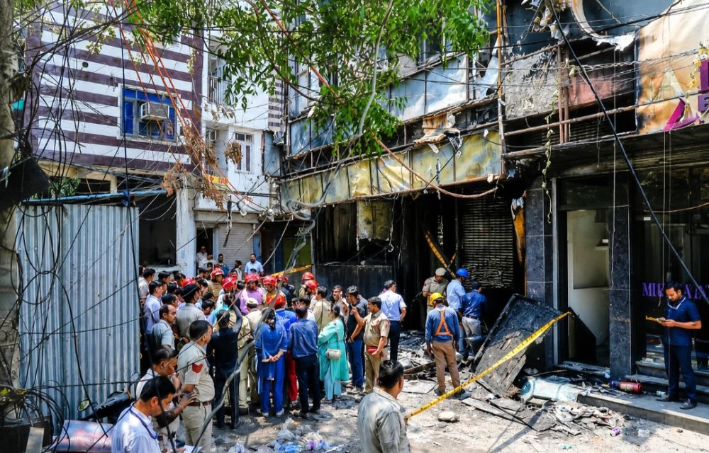 Delhi Hotel Fire Horror: 18 Foreign Nationals Among 21 Dead, Safety Lapses Under Scrutiny
