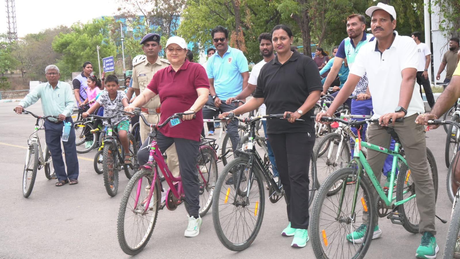 South Central Railway Sports Association Organises ‘Sundays on Cycle’ Event at Secunderabad
