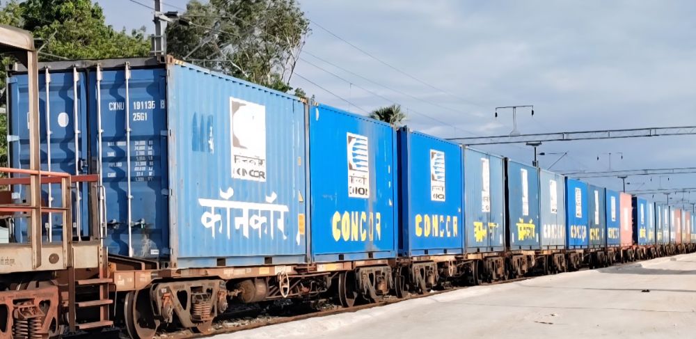 Veldurthi Goods Shed Launches First Container Freight Service to Punjab