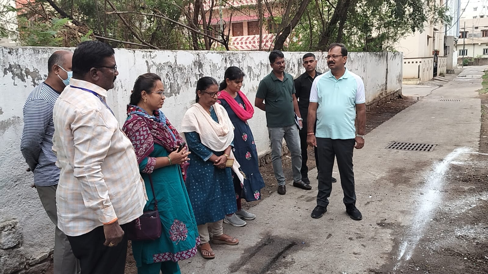 Malkajgiri Muncipal corporation Commissioner Vinay Krishna Reddy Intensifies Drive to Eliminate Garbage Hotspots