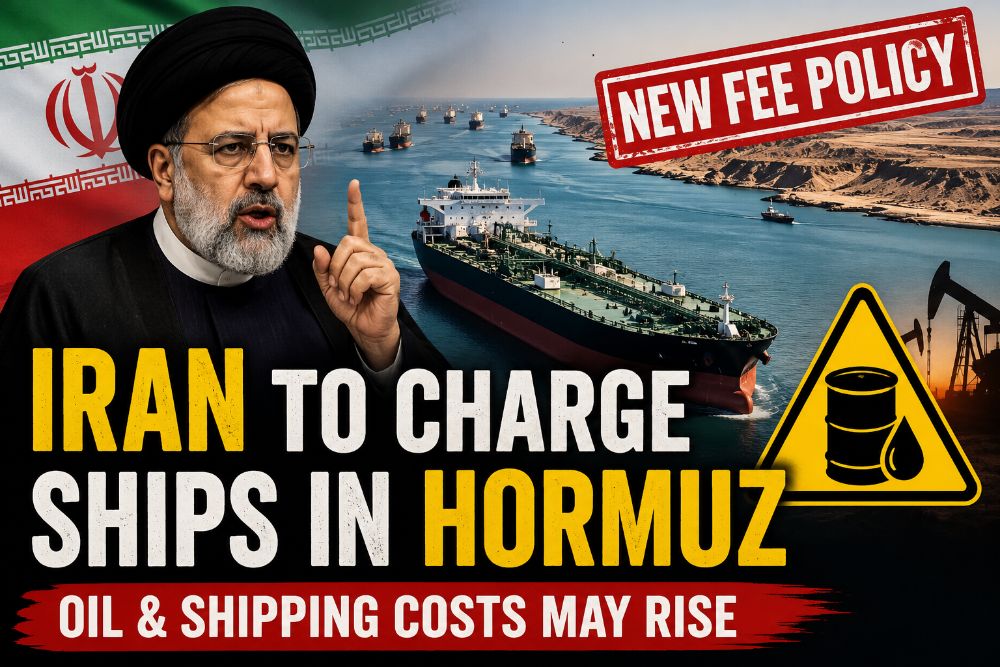 Iran to Charge Service Fees for Ships Crossing Strait of Hormuz After US Free Transit Deal Ends