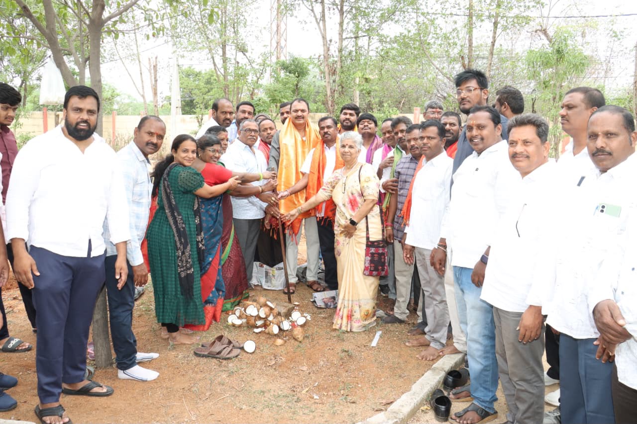 Uppal MLA Bandari Lakshma Reddy Lays Foundation for Key Development Works in Cherlapally Division