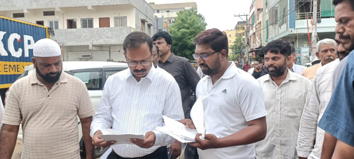 A request has been made to the Malkajgiri Municipal Commissioner to approve CC roads for Venkata Sai Nagar Colony.