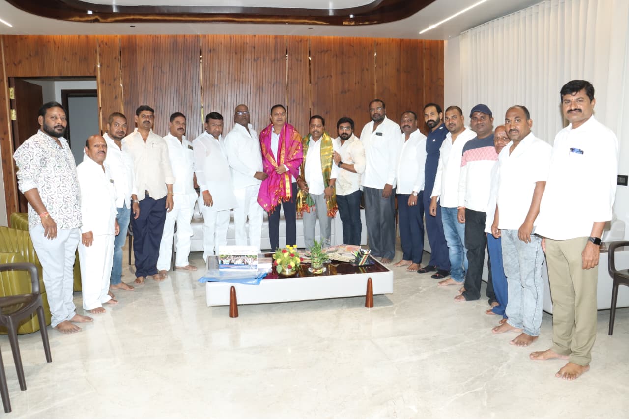 ₹1.8 crore sanctioned for Goud, Mudiraj and Kummari community graveyards; Uppal MLA felicitated
