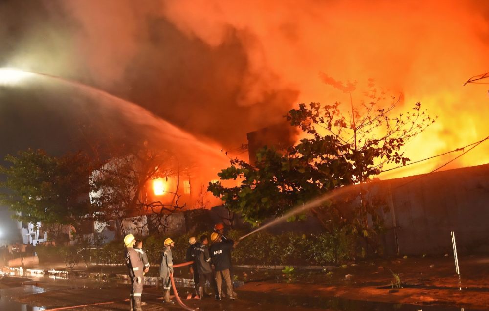 9 Killed, Including Three Children, in Massive Explosion at Suspected Illegal Fireworks Unit in Ahmedabad