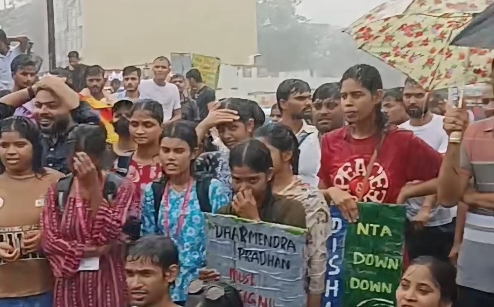 NEET Protest Explodes: 'Won't Leave Jantar Mantar Until Dharmendra Pradhan Resigns,' Say Protesters