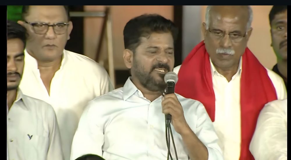 'Youth Won, BJP Lost': Revanth Reddy Leads Massive Candlelight Protest in Hyderabad Over Delhi Student Lathi-Charge