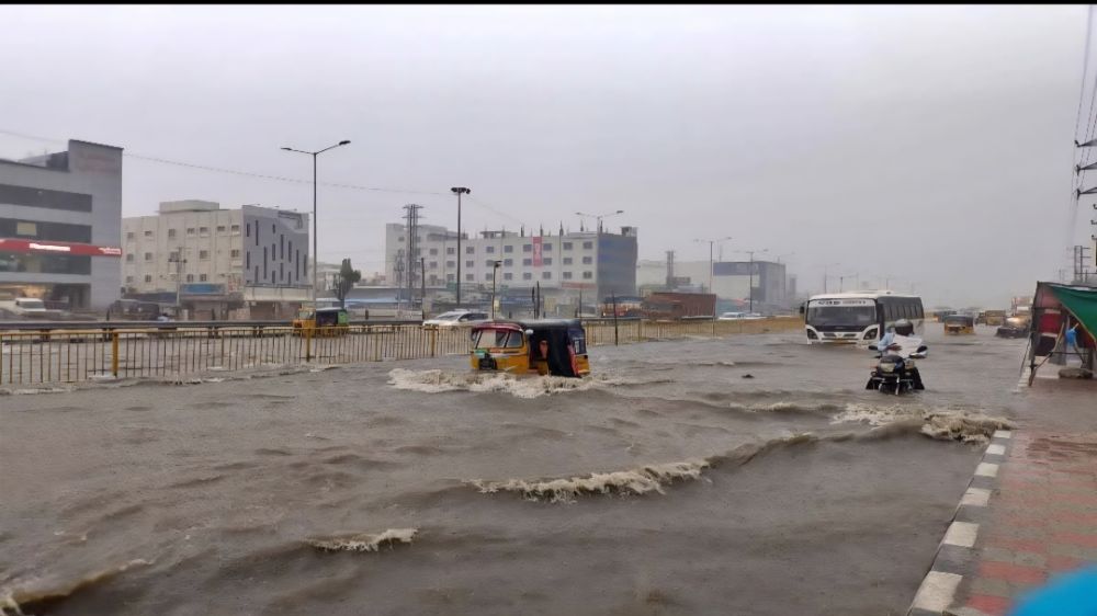 Heavy Rains Continue Across Telangana; IMD Warns of More Downpours