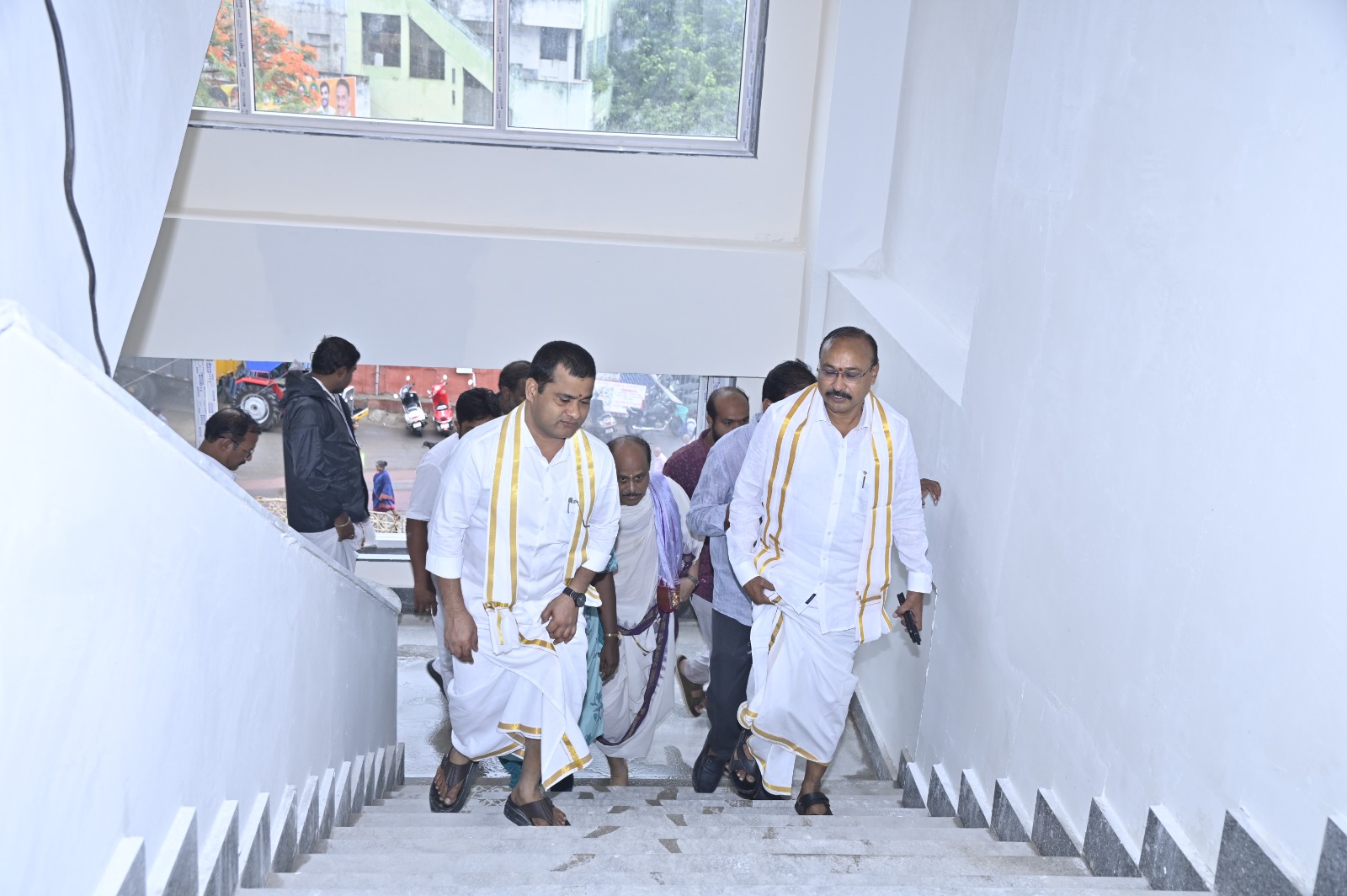 Endowments Commissioner Reviews Final Works at Indrakeeladri Temple