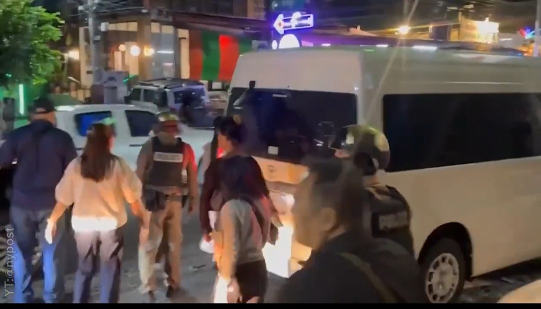 High alert in Thailand with the arrival of the American Navy ship; police crackdown on sex workers!
