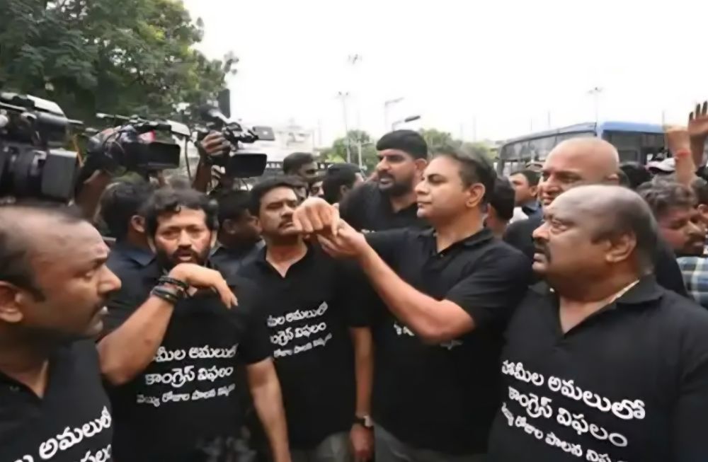 Telangana Politics Heats Up: BRS’s Opposition Strategy Under Fire