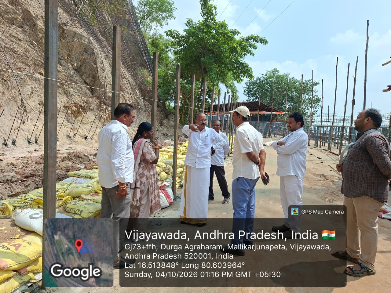 Safety Measures Stepped Up at Indrakeeladri Ghat Road Ahead of Dasara Festivities